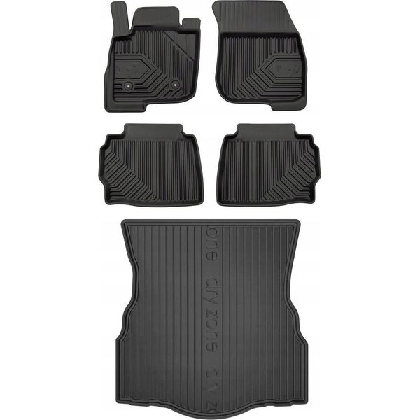 Set 77 Tappetini E Tappetini Ford Mondeo Mk5 Berlina 2014-2022-image
