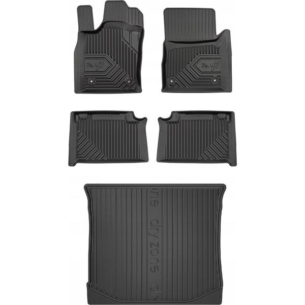 Set 77 Jeep Grand Cherokee 4 2010-2021 Tappetini E Tappetini-image