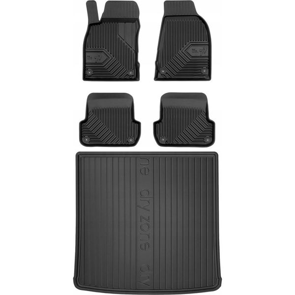 Set 77 Tappetini E Tappetini Seat Exeo Station Wagon 2008-2013-image