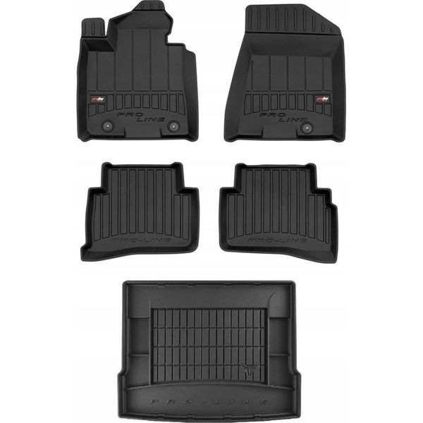 Set Di Tappetini In Gomma 3D Hyundai Tucson 3 2015-2020 D Zn-image
