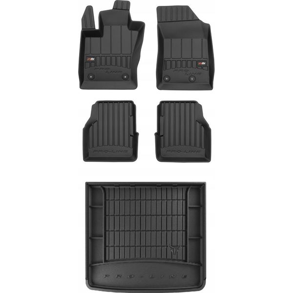Tappetini 3D Set E Tappetino Per Bagagliaio Alfa Romeo Tonale Dal 2022--image