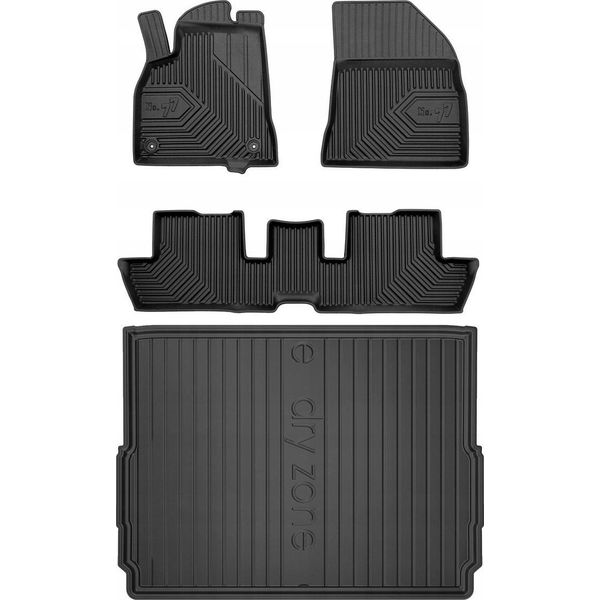 Set 77 Tappetini E Tappetini Peugeot 3008 1 2009-2016 D-image