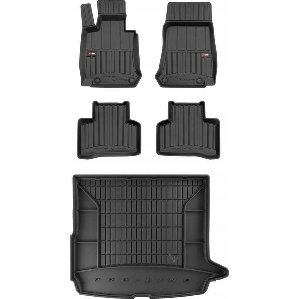 Set Di Tappetini In Gomma 3D Mercedes Eqc Dal 2019--image
