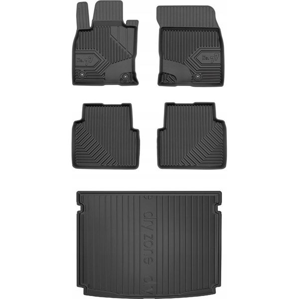 Set 77 Tappetini E Tappetini Ford Kuga 3 Dal 2019--image