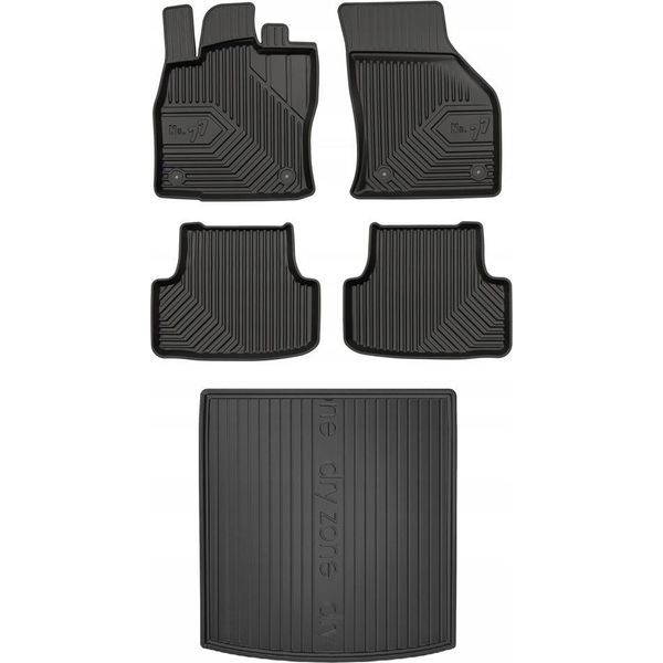 Set 77 Tappetini E Tappetini Vw Golf 7 Variant 2012-2020 G-image