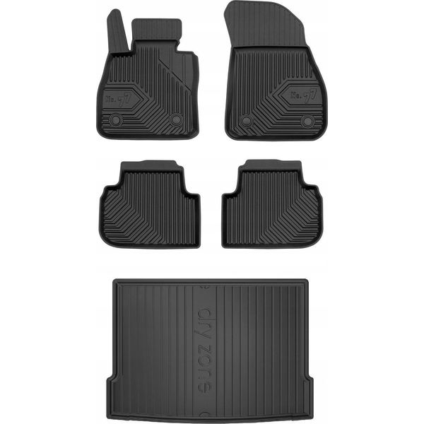 Set 77 Tappetini In Gomma E Tappetini Bmw Serie 1 F40 Hb Dal 2019--image