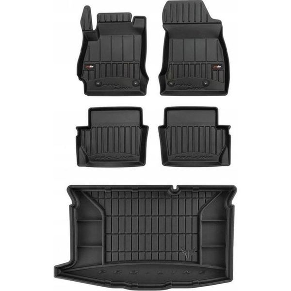 Set Di Tappetini In Gomma 3D Mazda 2 2 Hb 2007-2014-image