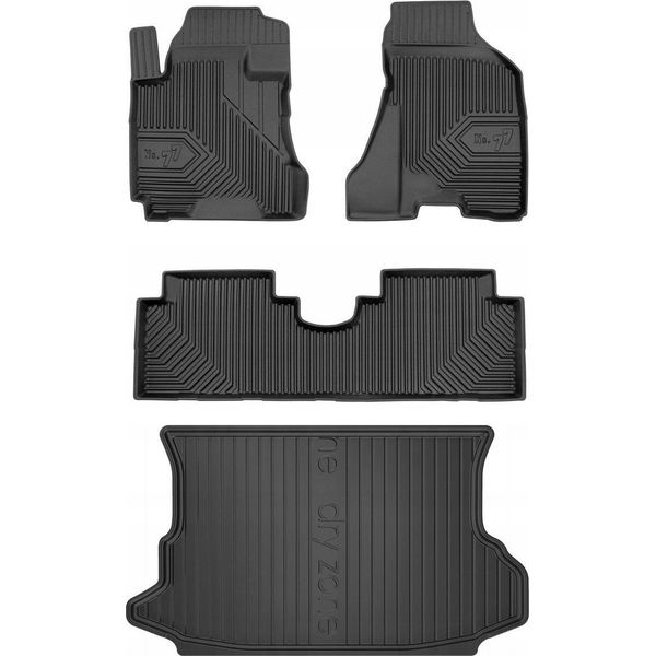 Set 77 Tappetini E Tappetini Hyundai Tucson 1 2004-2009-image