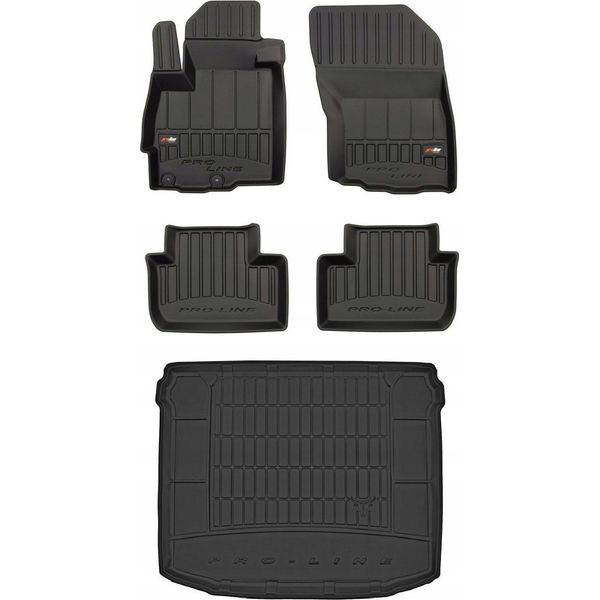 Tappetini 3D Set E Tappetini Citroen C4 Aircross 2012-2017-image