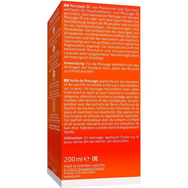 Sport - Olio Da Massaggio All'arnica 200Ml-image