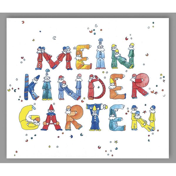 1X25 Daiber Clown- I Miei Figli- Cartelle Per Ritratti Di Bambini In Giardino-image