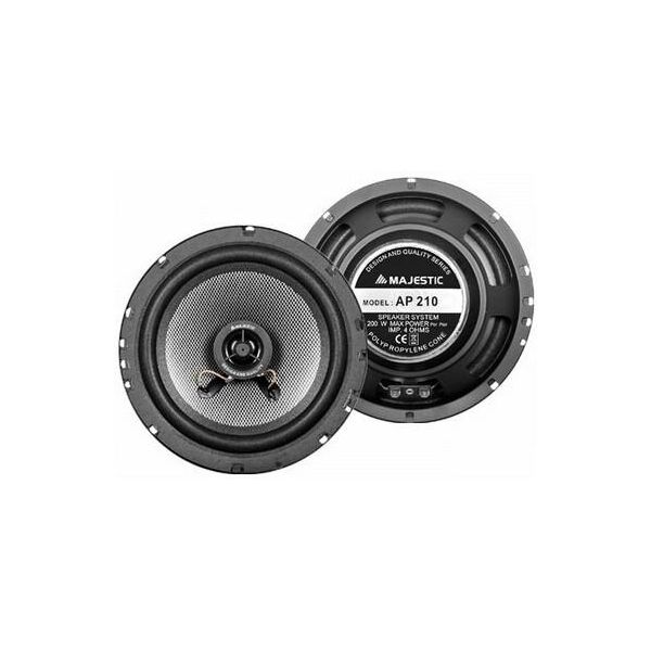Nuovo Majestic AP-210 Altoparlante Auto Ovale A 1 Via 200 W-image