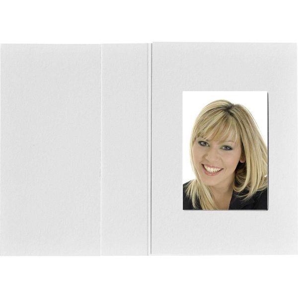 1X100 Cartelle Fototessera Daiber Bianco Opaco 3,6X5Cm-image