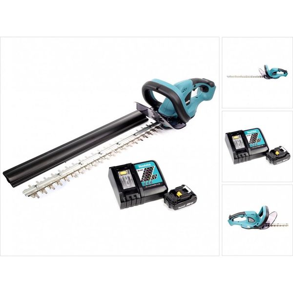 Makita Duh 523 RA1 Tagliasiepi A Batteria 18V + 1X Batteria 2,0 Ah + Caricatore-image