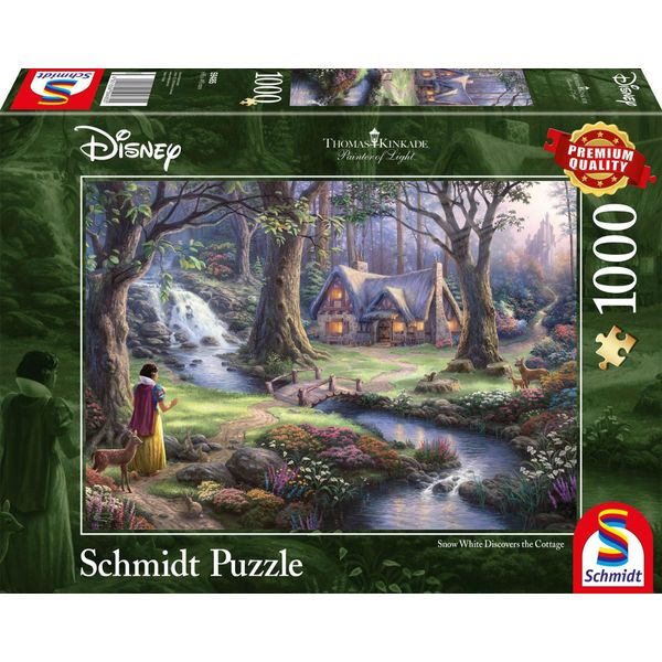 Schmidt Spiele Puzzle Disney, Biancaneve 1000 Pezzi-image