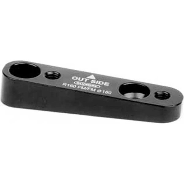 Elvedes Adattatore Pinza Freno A Disco Posteriore Con Montaggio Piatto Per Bicicletta Nero 160 Mm Nero 160 Mm-image