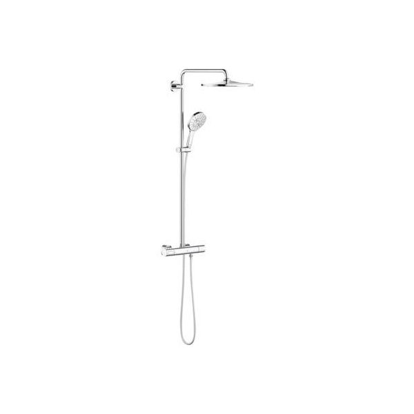 Grohe Rainshower Smartactive 310 SystèMe De Douche Avec Mitigeur Thermostatique, Pour Montage Mural, 26647000, 26647000-image