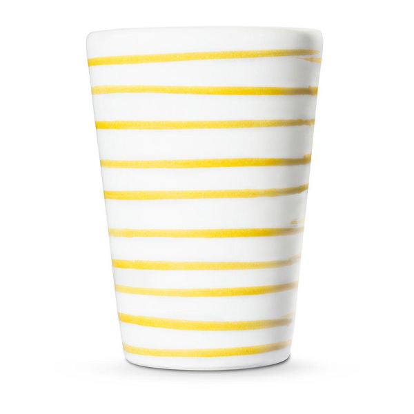 Ceramica Gmundner Giallo Fiammato, Gobelet (H 11 Cm)-image