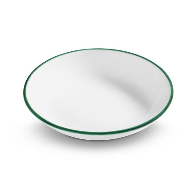 Gmundner Ceramica Verde Piatto Da Minestra A Bordo Tazza (Ø 20 Cm)-image