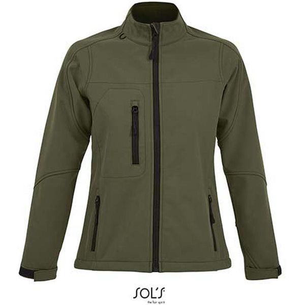 Sols 46800 | Giacca Softshell Da Donna Roxy - Colore: Army - Taglia: S-image