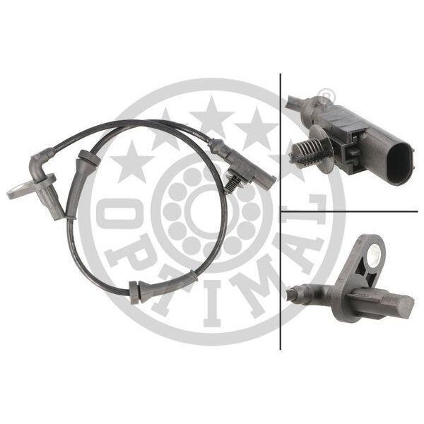 Sensore Optimal Abs Velocità Ruota Posteriore Destra Per Nissan Micra Iii (K12) 06-S266-image