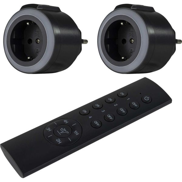 Set Di Commutazione Radio Rev 2 + 1 Comfort Antracite-image