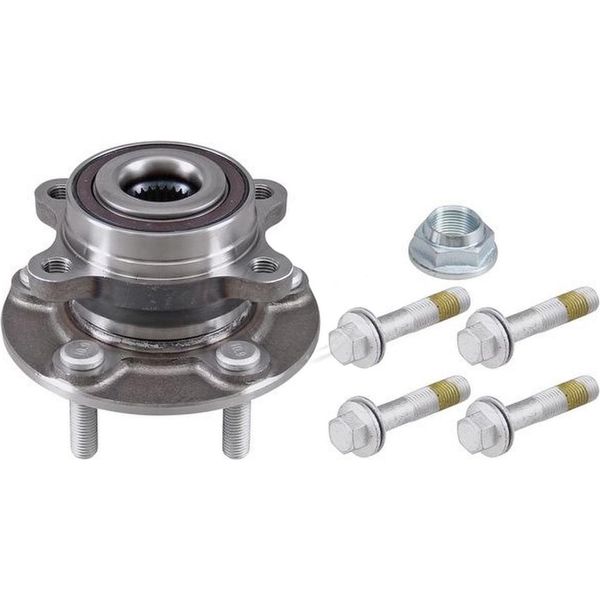 Set Di Cuscinetti Ruota Per Una Rotazione Fluida Ø 136 Mm 5 A.B.S. Per Ford Galaxy E Altri Modelli-image