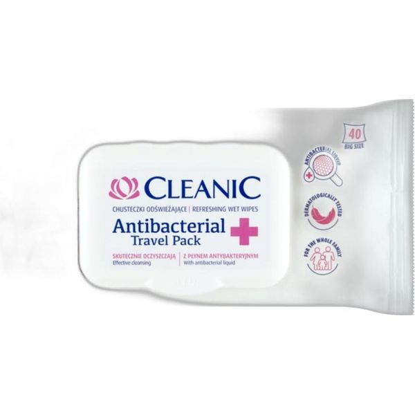 Salviette Antibatteriche Cleanic 40 Pz-image