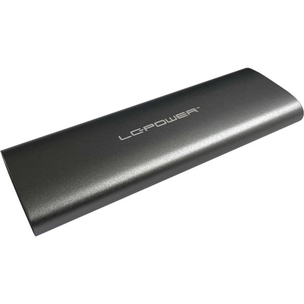 Lc Power LC-M2-C-MULTI-2 - Contenitore Di Archiviazione - M.2 - Scheda M.2 (Pcie Nvme E Sata) - Usb 3.2 (Gen 2) - Grigio Antracite-image