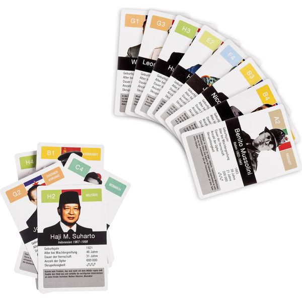 Tiranni & Despoti Quartetto 3 - Il Gioco Di Carte Dei Dittatori (Edizione Arancione)-image