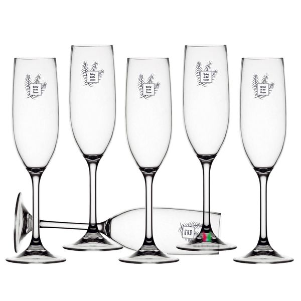 Set Di Bicchieri Da Champagne 6 Pezzi, Infrangibili - Living-image