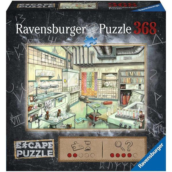 Ravensburger Puzzle Di Fuga Chemielabor - Puzzle - 368 Pezzi-image