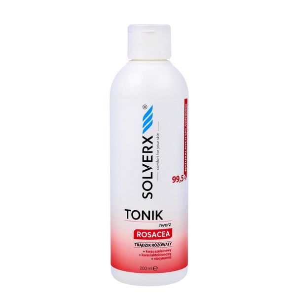 Solverx Tonico Per Il Viso Per La Rosacea 200 Ml-image