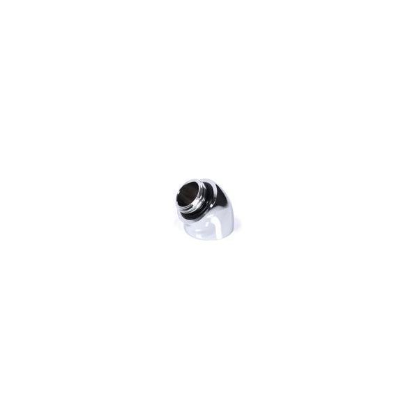 Alphacool 45 Gradi Da G1/4 Di Pollice Maschio A G1/4 Di Pollice Femmina, Cromo-image