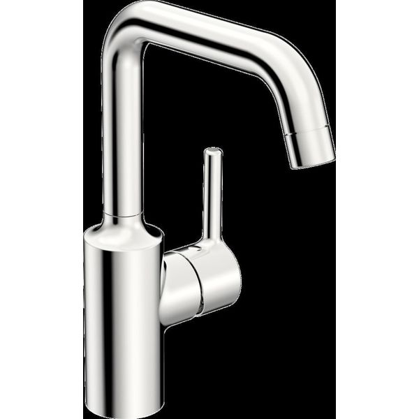 Hansa Hansavantis Mitigeur De Lavabo, Orientable, Saillie 152Mm, Sans Garniture De Vidage, Chromé, 52552267, 52552267-image