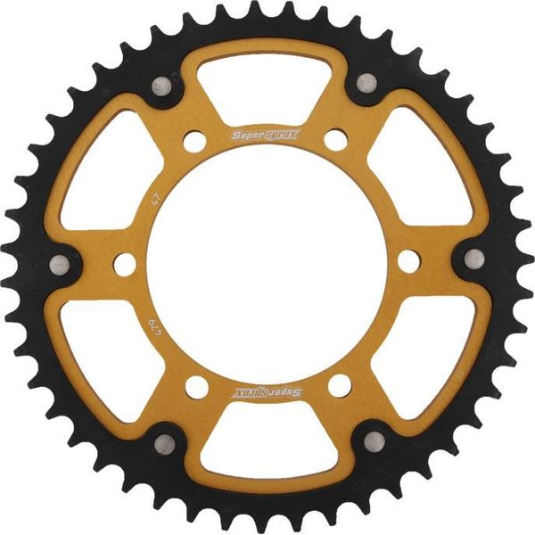 Supersprox Stealth-Kettenrad 530 - 47Z (Oro) RST-479:47-GLD|ID 110.0 Lk 130.0 6-Loch-image