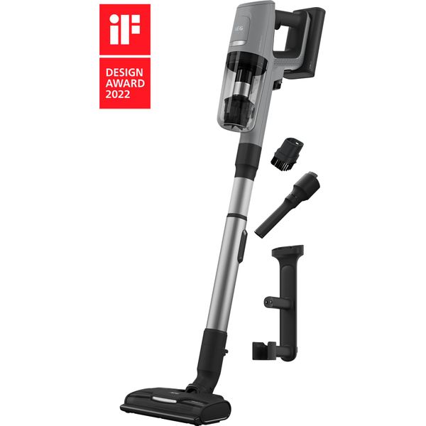 Aeg AP81 8000 Cordless Aspirapolvere Senza Filo / Durata Della Batteria Fino A 60 Minuti* / Modello 2021 / Colore: Grigio Urbano AP81UB25UG Grigio-image