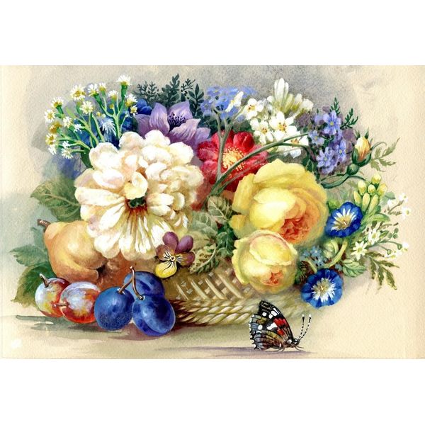 Bluebird Puzzle Autumn Bouquet - Puzzle Da 1000 Pezzi Colorato-image