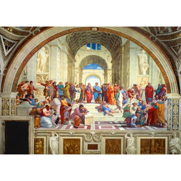 Bluebird Puzzle Scuola Ateniese 1000 Pezzi-image
