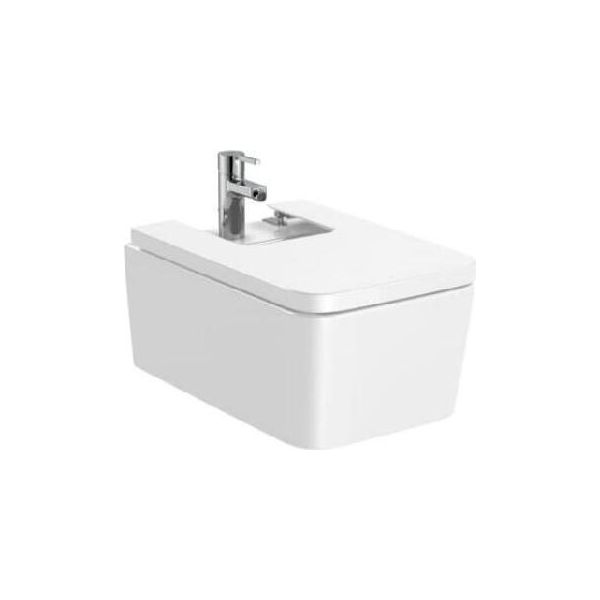 Roca Inspira - Bidet Sospeso, Con Troppopieno, Foro Per Rubinetto, Bianco A357535000-image