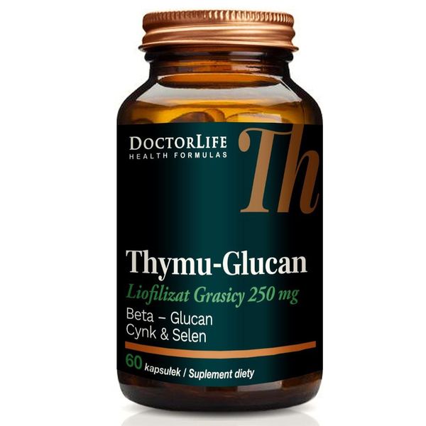 Doctor Life Thymu-Glucan Cynk I Selen, 60 Capsule-image
