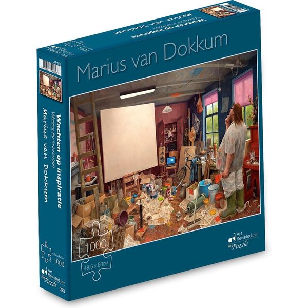 Arte Rivisitata Aspettando L'ispirazione - Marius Van Dokkum (1000)-image
