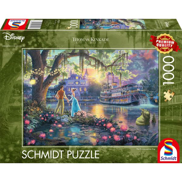 Puzzle 1000 Thomas Kinkade La Principessa E Il Ranocchio-image