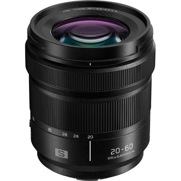 Panasonic Lumix S 20-60Mm F3.5-5.6 Milc Standard Zoom Lens Black-image