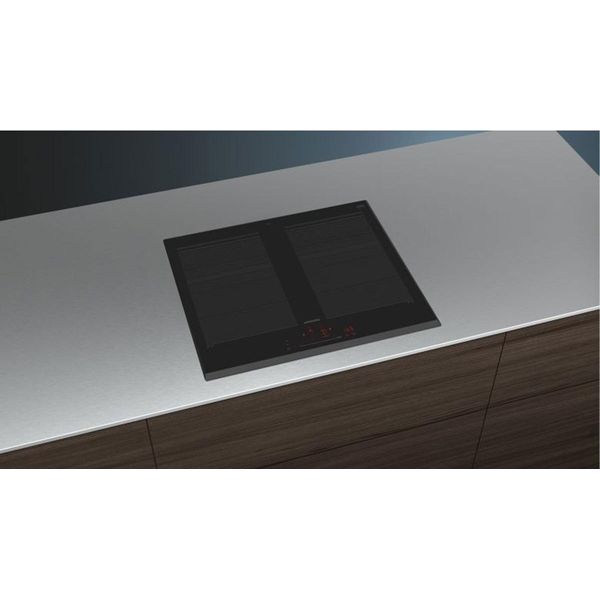 Siemens Iq700 EX651HXC1E Piano Cottura Nero Da Incasso 60 Cm Piano Cottura A Induzione A 4 Zone-image