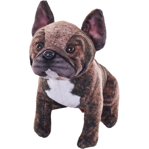 Cane Di Peluche Bulldog Francese Con Suono - 18 Cm-image