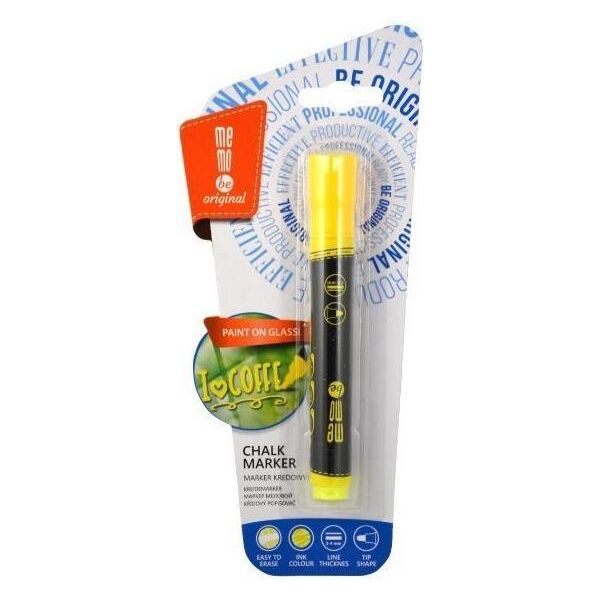 Memobe Pennarello A Gesso Giallo Neon-image