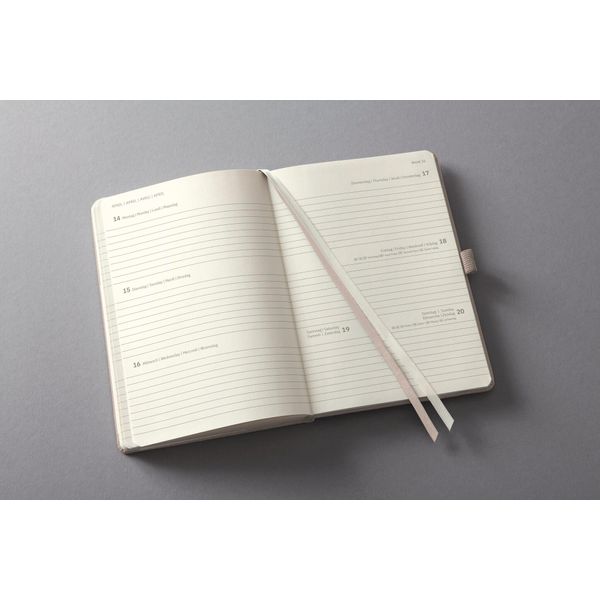 Sigel Wochenkalender Conceptum 2025 A6 Taupe 1 Woche/2 Seiten 176 Seiten - A6 (C2561)-image