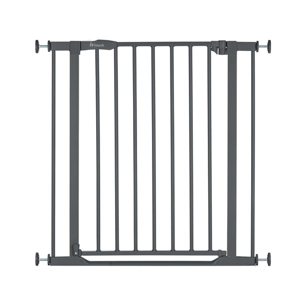 Cancelletto Di Sicurezza Per Bambini Hauck Clear Step 2 Metallo Grigio-image