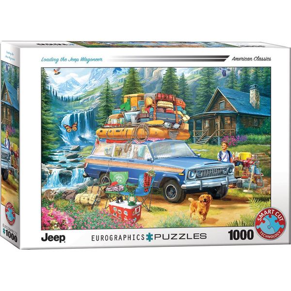 Eurographics Puzzle Der Wagoneer Ist Geladen, Smart Cut, 1000 Teile, 68 X 48 Cm, 6000-5867-image